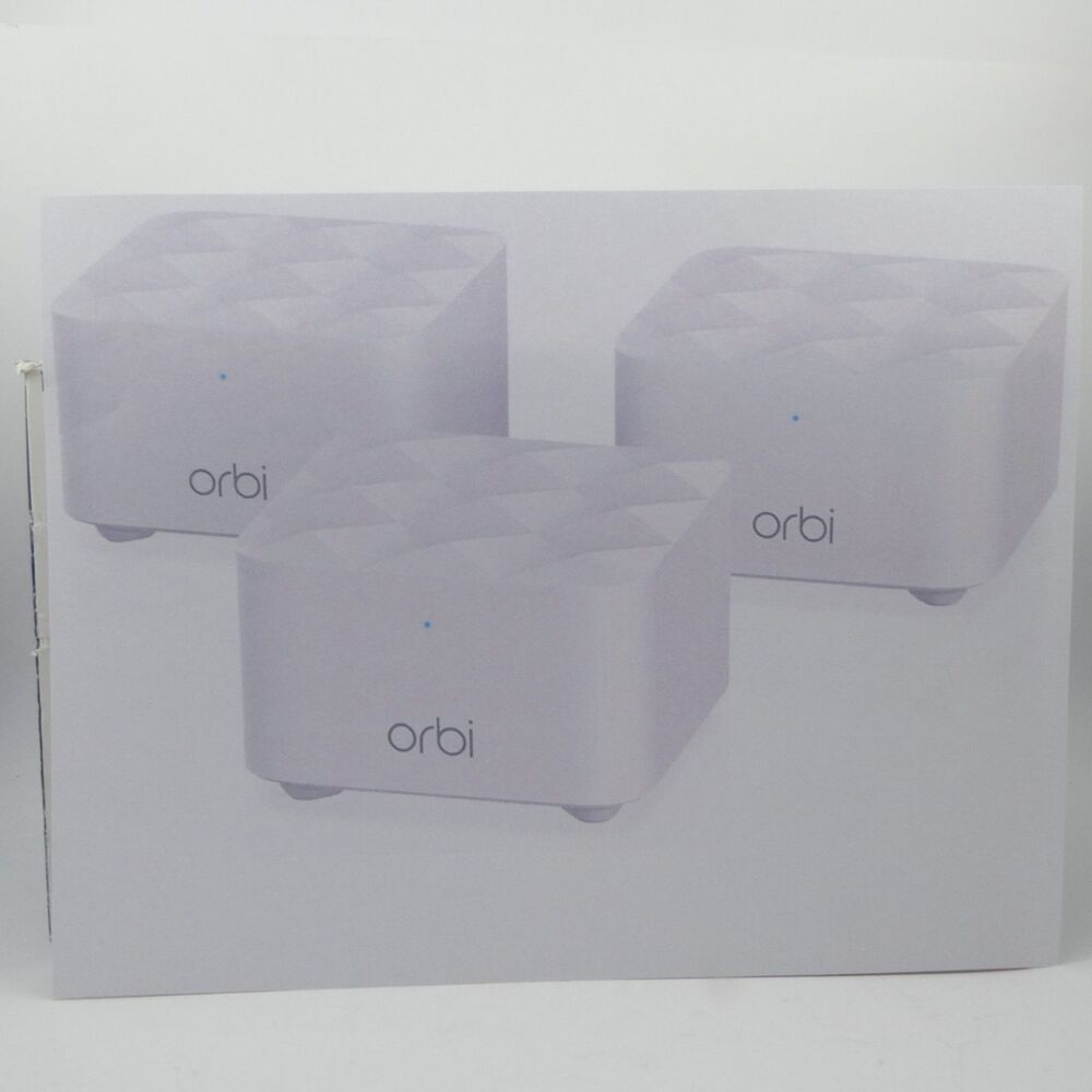 Netgear RBK13-100NAR Orbi AC1200 Mesh WiFi System Whole House Router Open Box